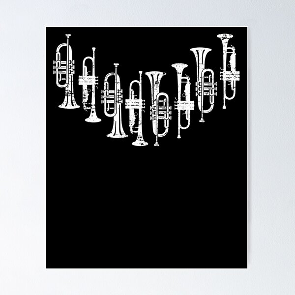 Item preview, Music trumpet designed and sold by bestshirtdesign.