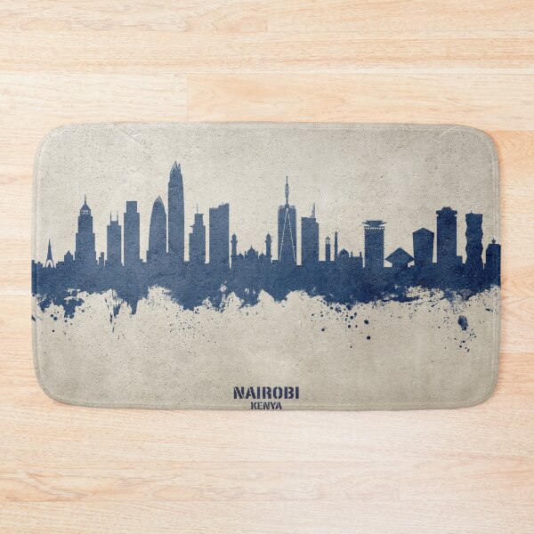 Item preview, Nairobi Kenya Skyline designed and sold by ArtPrints.