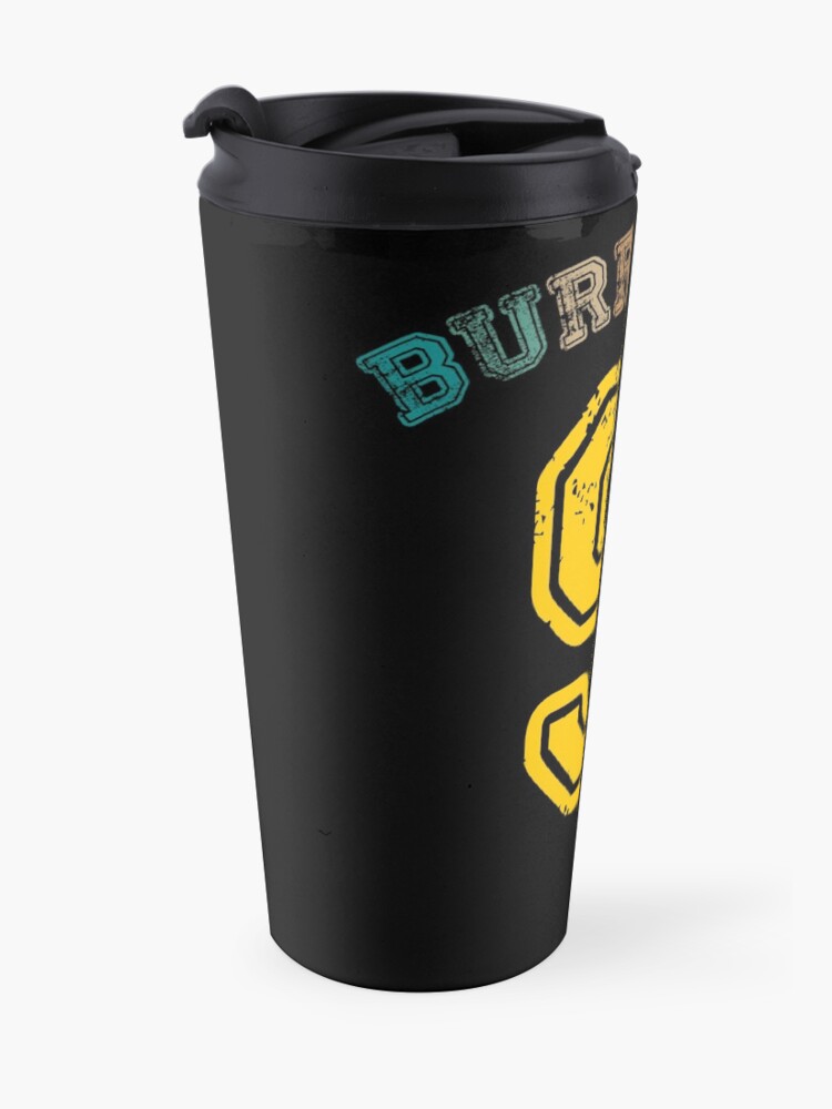 Alternate view of Funny Louisiana Joe Burreaux 9 Fan Gear - Camiseta De Futbol, Color Morado Travel Mug