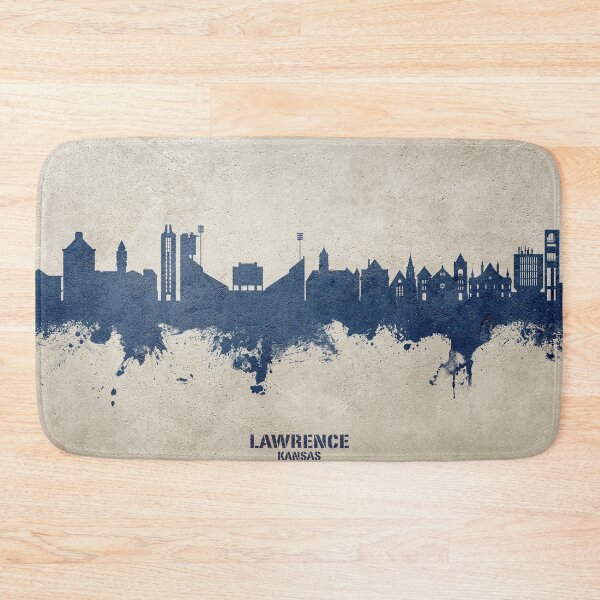Item preview, Lawrence Kansas Skyline designed and sold by ArtPrints.