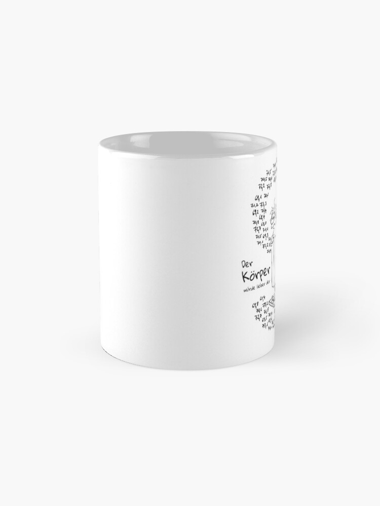 Alternative Ansicht von Körper & Seele Tasse