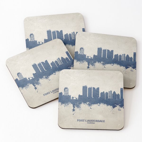 Item preview, Fort Lauderdale Florida Skyline designed and sold by ArtPrints.