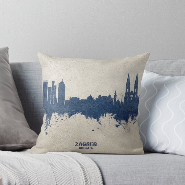 Item preview, Zagreb Croatia Skyline designed and sold by ArtPrints.