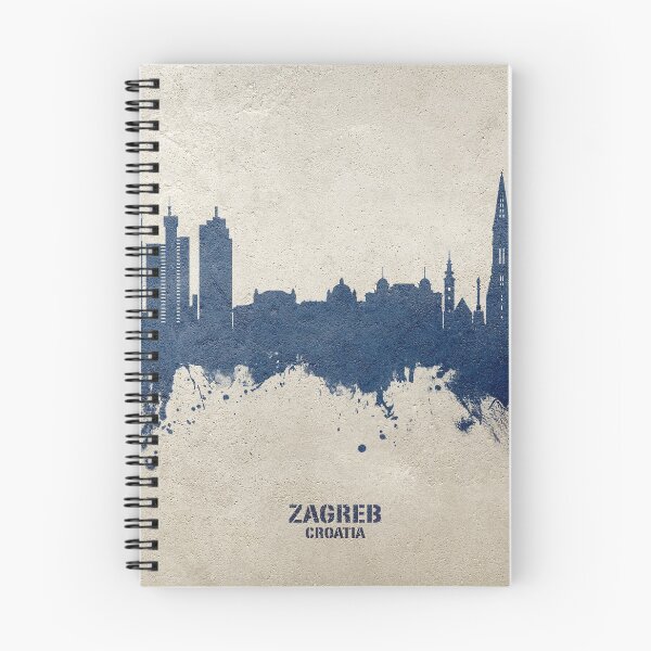 Item preview, Zagreb Croatia Skyline designed and sold by ArtPrints.