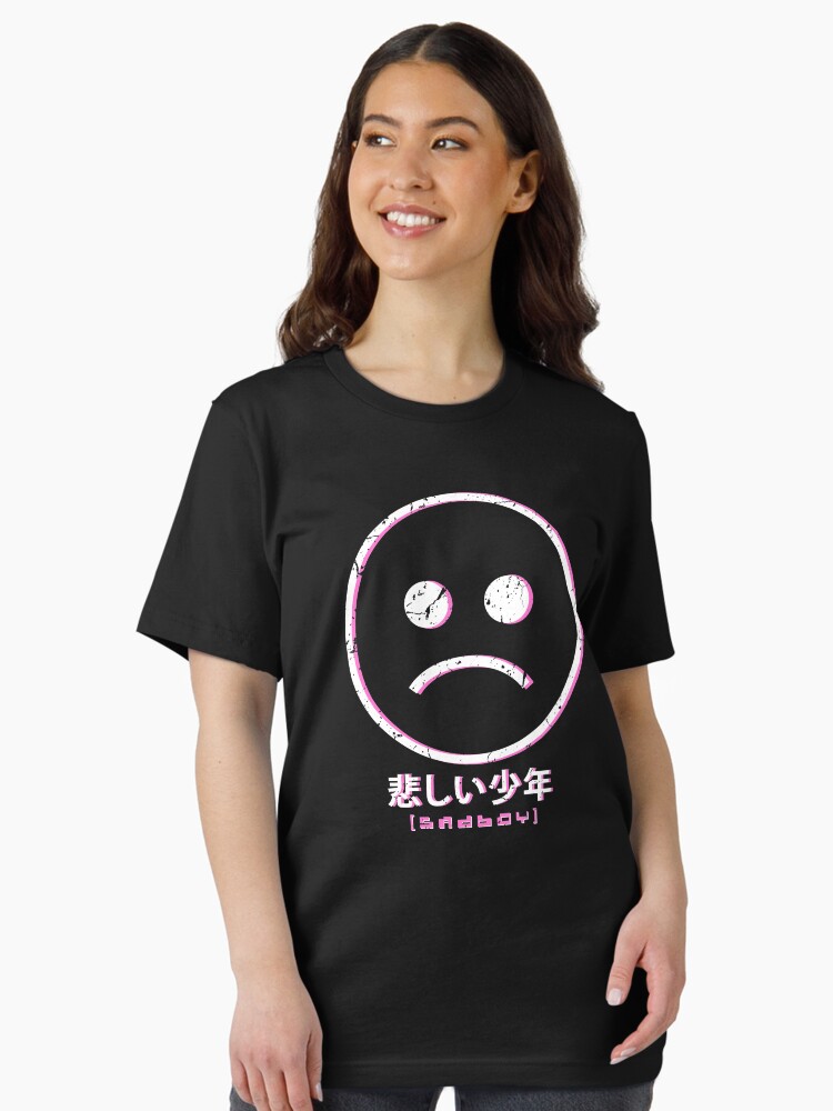 Aesthetic Vaporwave T-Shirt Retro 90s 80s Sad Boy Shirt Aesthetic Vaporwave T-Shirt Retro 90s 80s Sad Boy Shirt