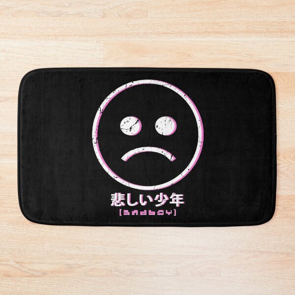Item preview, Distressed Vaporwave Aesthetic Sad Boys Japanese Text Retro 80s 90s Fashion designed and sold by Bragamontes.