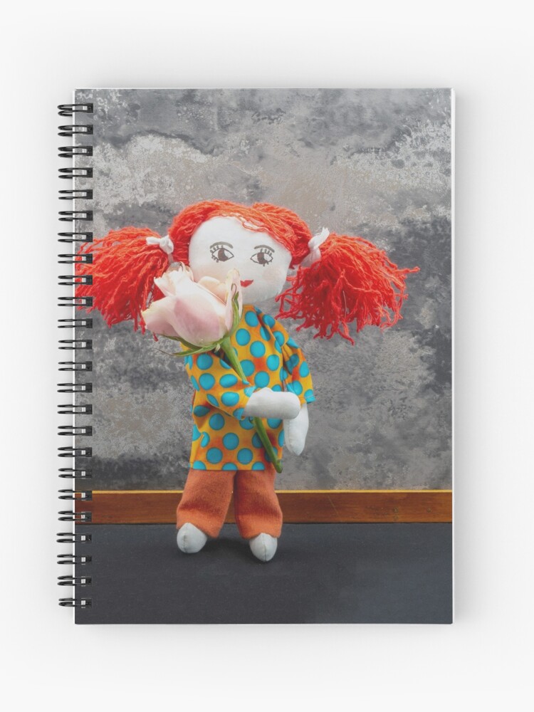 red head rag doll