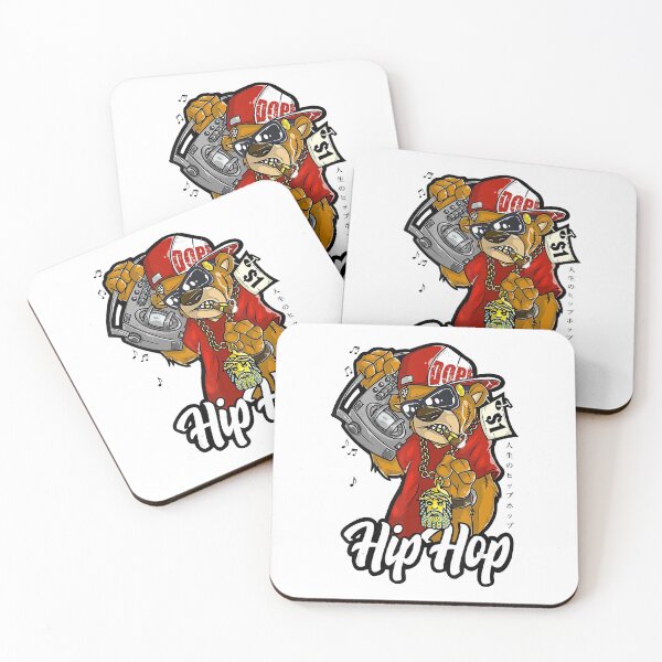Item preview, Hip Hop Bear Ghetto Blaster Dope Rap Lover designed and sold by Matthijsverbeke.