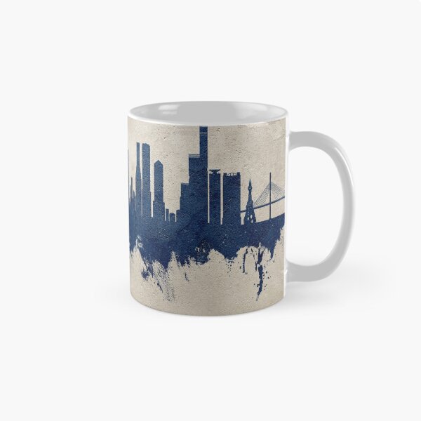 Aperçu de l'œuvre Osaka Japan Skyline créée et vendue par ArtPrints.