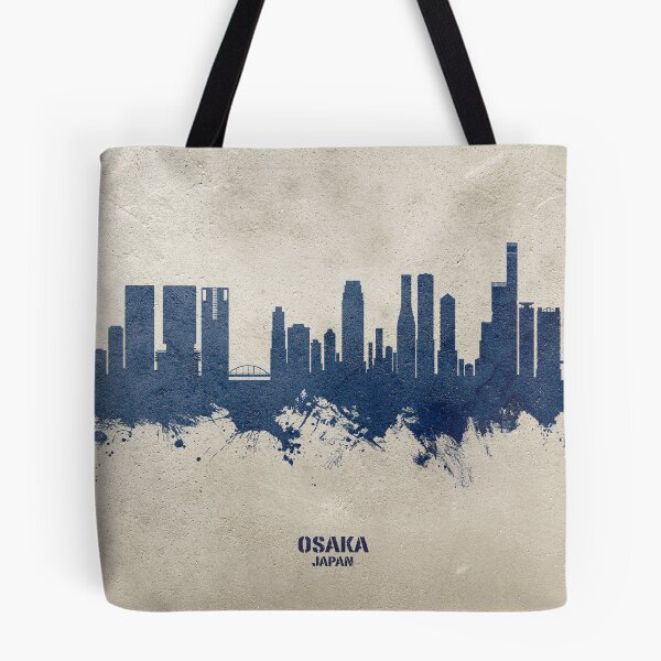 Artikelvorschau, Osaka Japan Skyline entworfen und verkauft von ArtPrints.