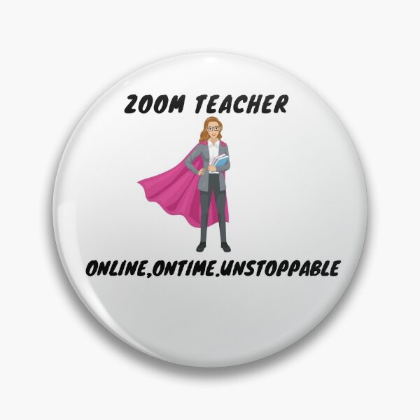 Item preview, Zoom Teacher - Online,Ontime,Unstoppable fun quarantine succs tshirt,mug and notebook gear designed and sold by GmolahUnlimited.