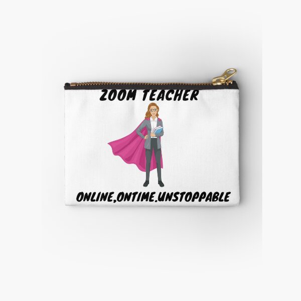 Item preview, Zoom Teacher - Online,Ontime,Unstoppable fun quarantine succs tshirt,mug and notebook gear designed and sold by GmolahUnlimited.
