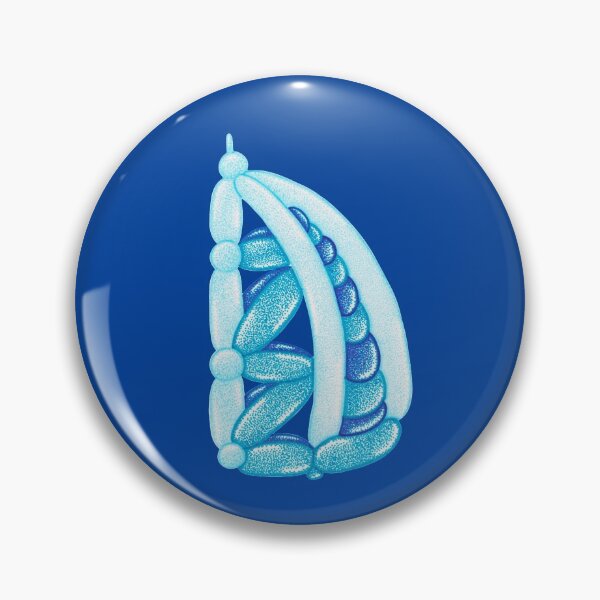 Item preview, Burj Al Arab Dubai balloon twisting pointillism painting designed and sold by MitoP.