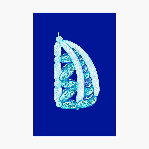 Item preview, Burj Al Arab Dubai balloon twisting pointillism painting designed and sold by MitoP.