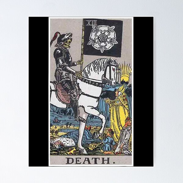 Item preview, Vintage Tarot Card 13 Death designed and sold by Olivernaessens.