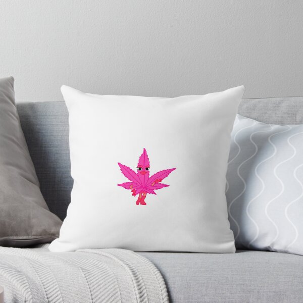 Item preview, girly pink pot leaf  designed and sold by juuliaussai.