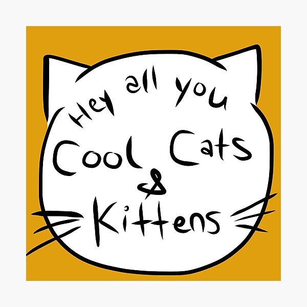 Item preview, COOL CATS AND KITTENS designed and sold by pikafelix.