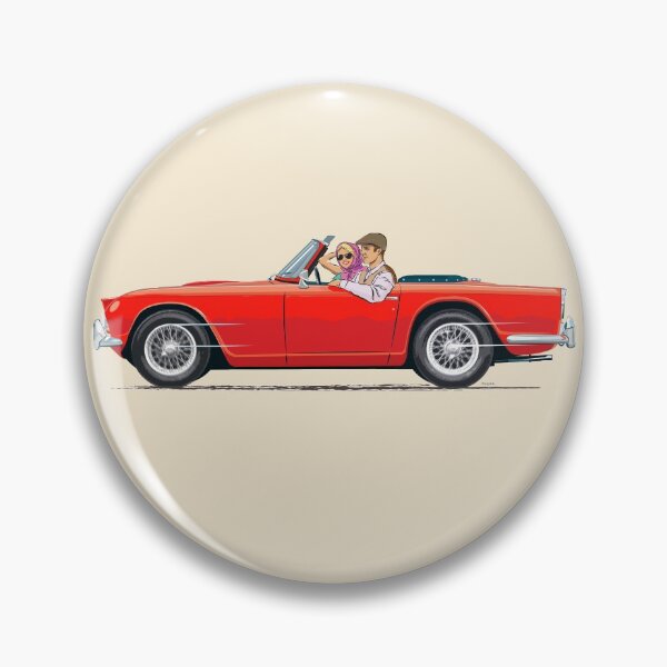 Item preview, Signal Red TR4 with optional wire wheels designed and sold by Bigs66.