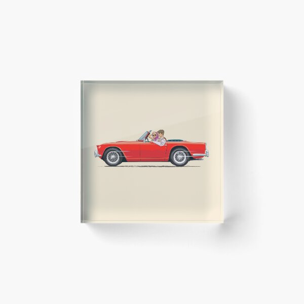 Item preview, Signal Red TR4 with optional wire wheels designed and sold by Bigs66.