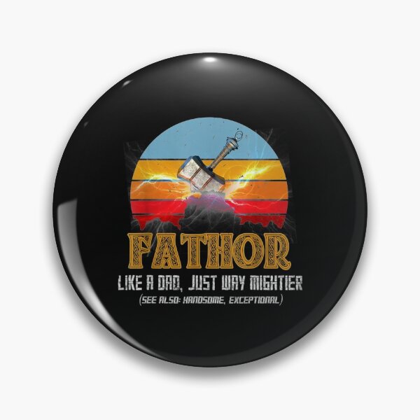 Item preview, Fa-thor Like Dad Just Way Mightier Hero Father Day Gift designed and sold by marymc curdy ⭐⭐⭐⭐⭐.