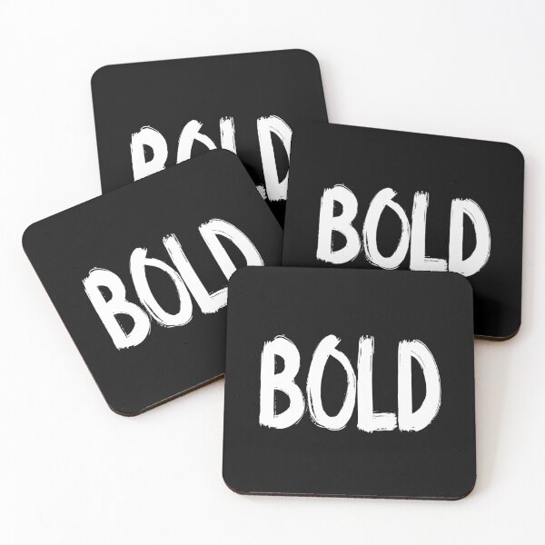 Item preview, Bold courageous perseverance dedicated motivational quote designed and sold by conceptDVS.