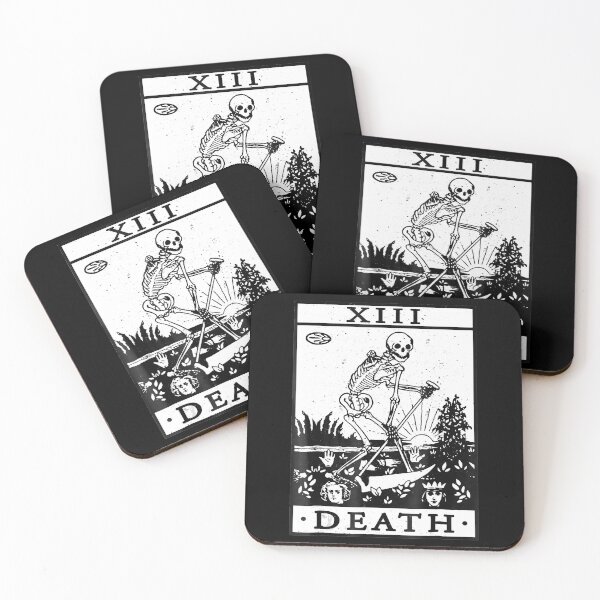 Item preview, VINTAGE TAROT CARD, DEATH CARD, OCCULT, TAROT designed and sold by Olivernaessens.