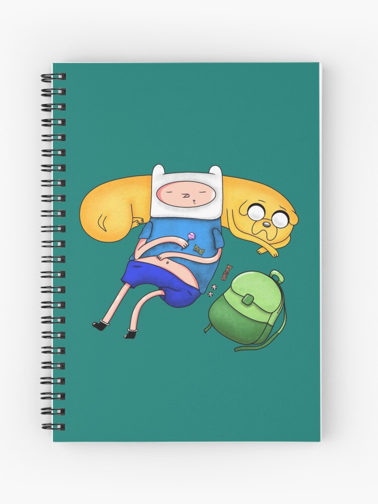 Cuaderno de espiral «Jake el perro y Finn el humano - Adventure Time» de  DoodleJob | Redbubble