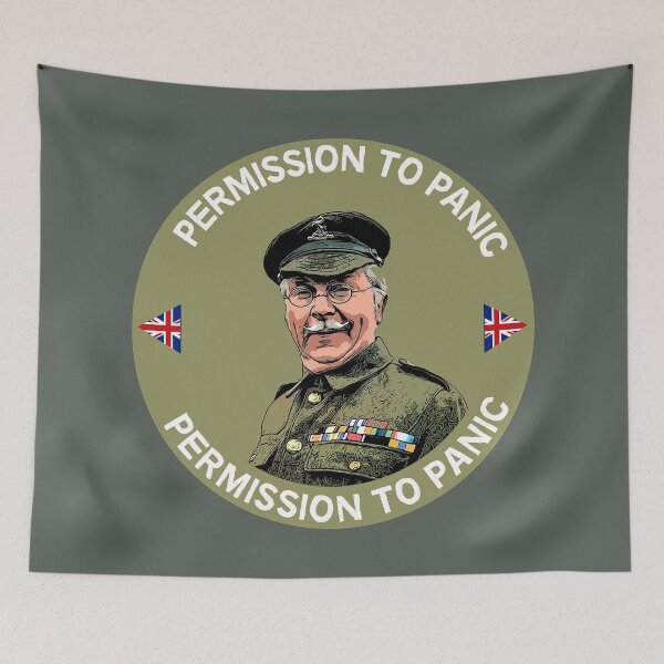 Item preview, Don't Panic Lance Corporal Jones t shirt - Funny Classic British Dads Army t-shirt - Dads Army Mug - England designed and sold by happygiftideas.