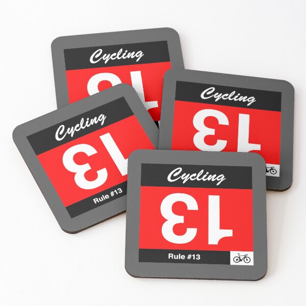 Item preview, Cycling Rule #13 - If you draw number 13, turn it upside down designed and sold by anothercyclist.