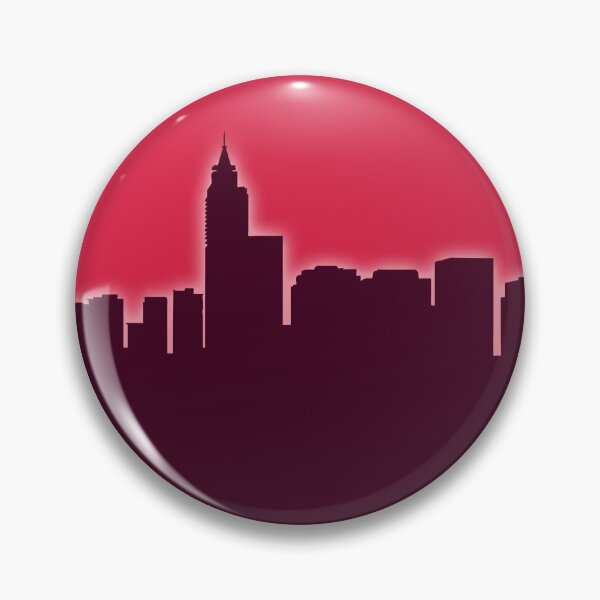 Item preview, Raleigh North Carolina Skyline designed and sold by ArtPrints.