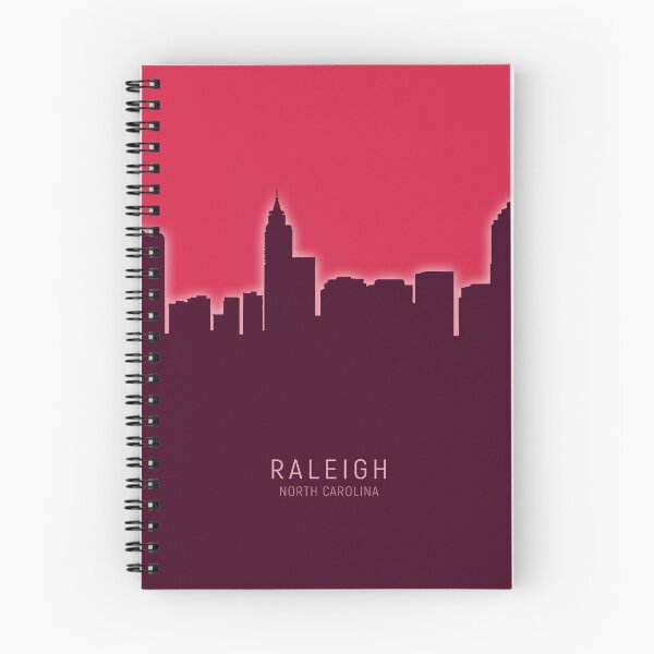Item preview, Raleigh North Carolina Skyline designed and sold by ArtPrints.