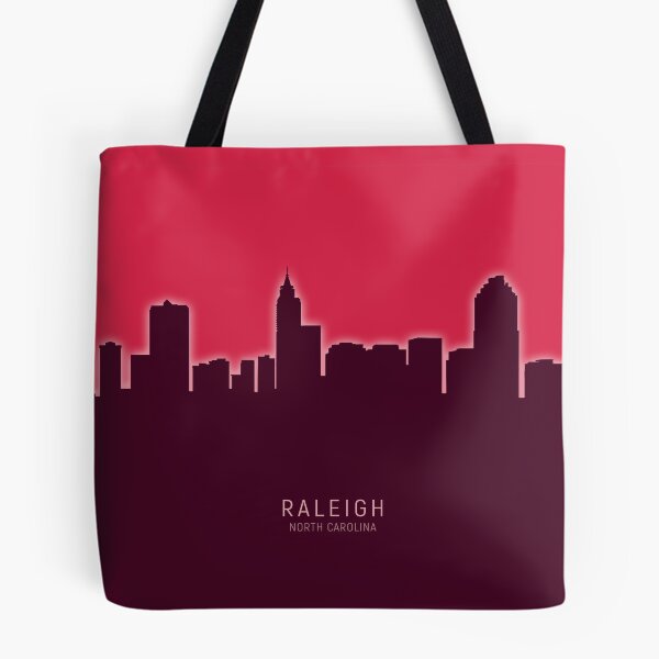 Item preview, Raleigh North Carolina Skyline designed and sold by ArtPrints.