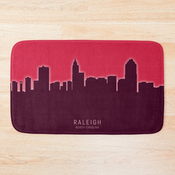 Item preview, Raleigh North Carolina Skyline designed and sold by ArtPrints.
