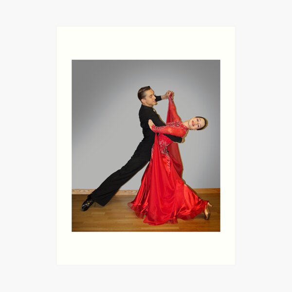 Black and Red Art Print