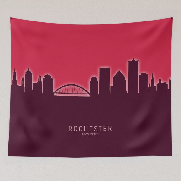 Item preview, Rochester New York Skyline designed and sold by ArtPrints.