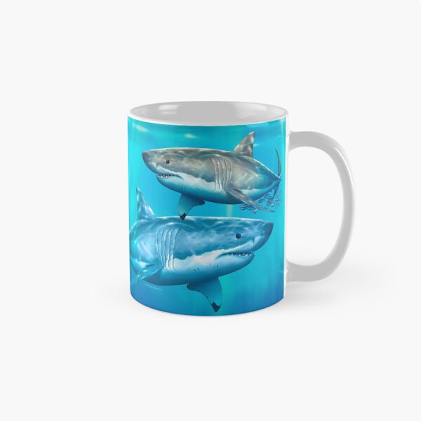 Item preview, Neptune White Shark designed and sold by David Pearce Marine Art.