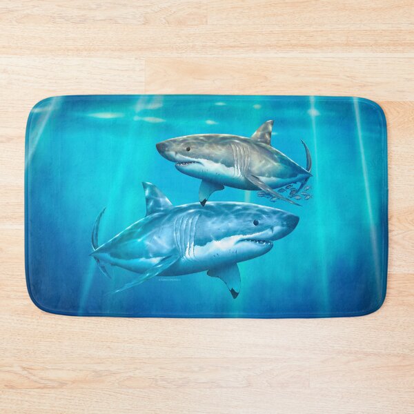 Item preview, Neptune White Shark designed and sold by David Pearce Marine Art.
