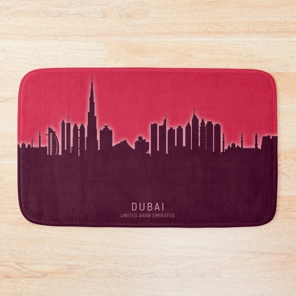 Aperçu de l'œuvre Dubai Skyline créée et vendue par ArtPrints.