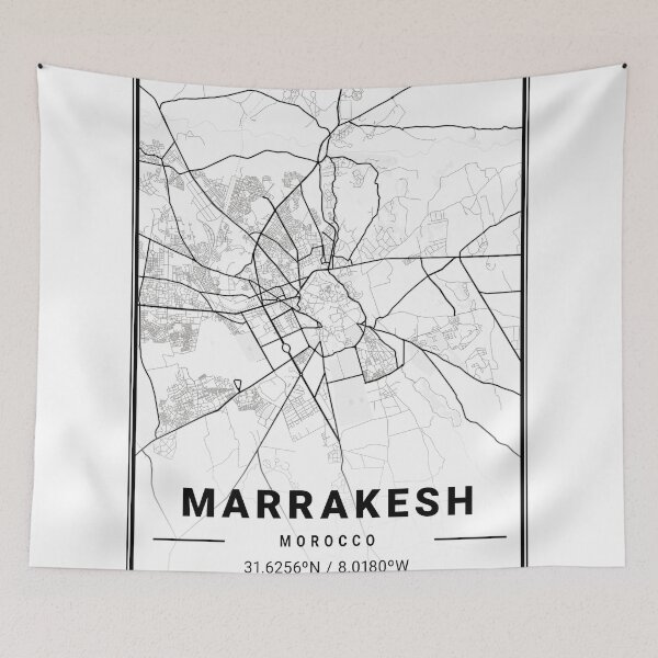 Item preview, Marrakesh Map Print, Marrakesh Map Poster, Marrakesh Map Wall Art, Marrakesh City Map, Map Of Marrakesh, Marrakesh Map Art designed and sold by tienstencil.