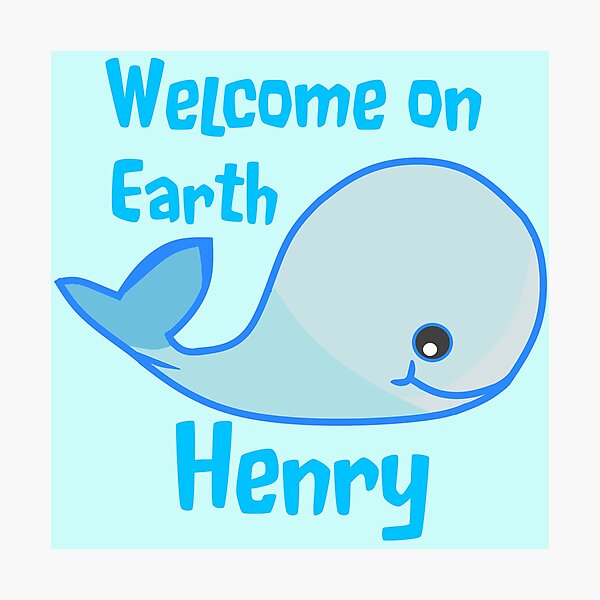 Aperçu de l'œuvre Bébé Henry pour fêter ta naissance créée et vendue par madrigenum.
