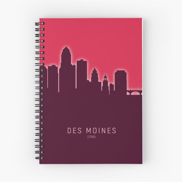 Item preview, Des Moines Iowa Skyline designed and sold by ArtPrints.