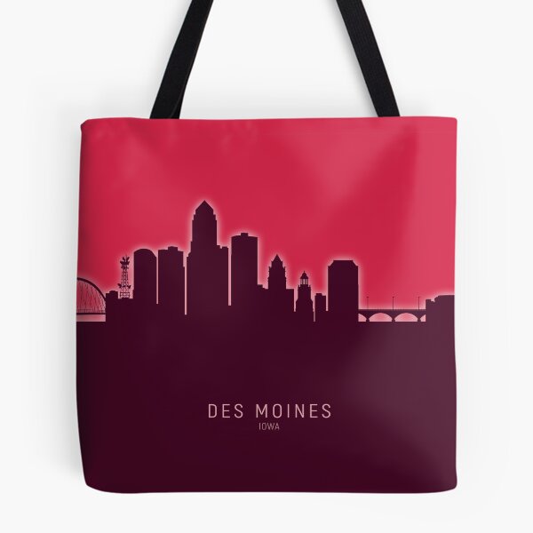 Item preview, Des Moines Iowa Skyline designed and sold by ArtPrints.