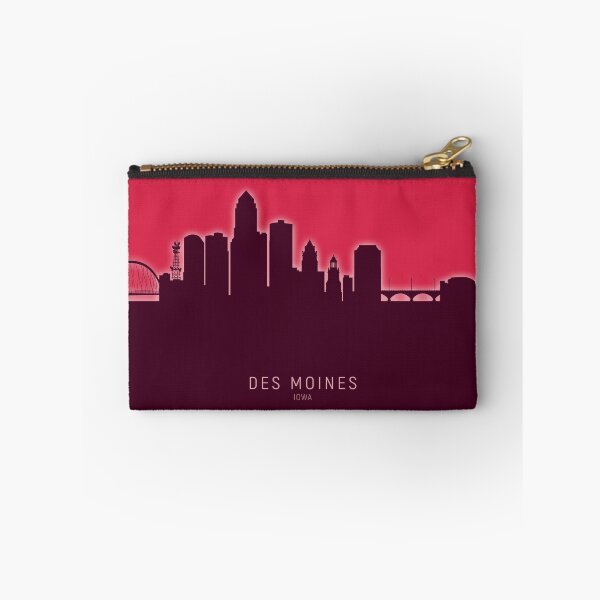 Item preview, Des Moines Iowa Skyline designed and sold by ArtPrints.