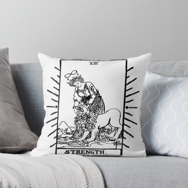 Item preview, VINTAGE TAROT CARD, STRENGTH CARD, OCCULT, TAROT designed and sold by Olivernaessens.