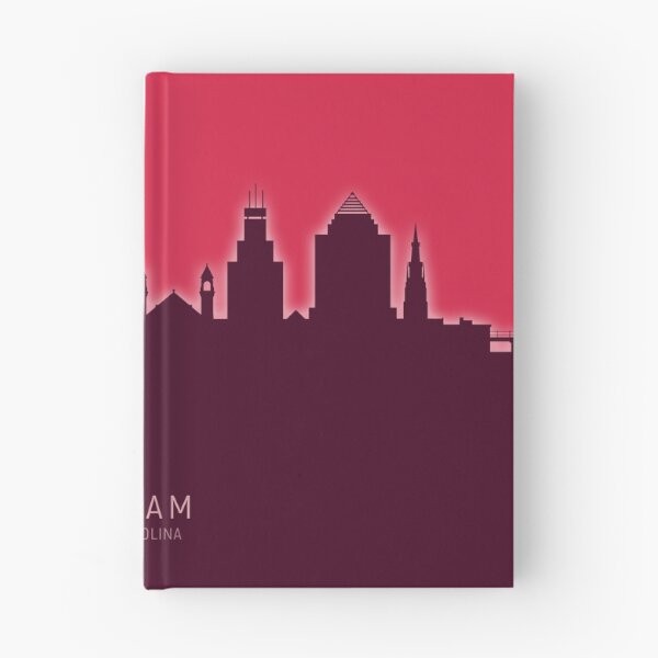 Item preview, Durham North Carolina Skyline designed and sold by ArtPrints.