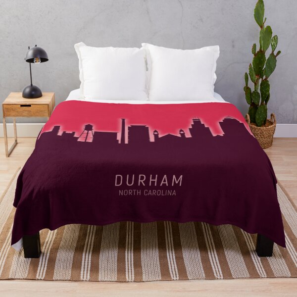 Item preview, Durham North Carolina Skyline designed and sold by ArtPrints.