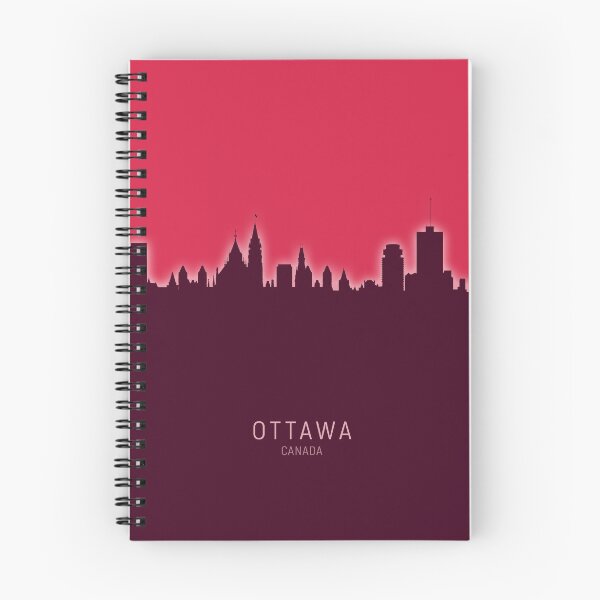 Artikelvorschau, Ottawa Canada Skyline entworfen und verkauft von ArtPrints.