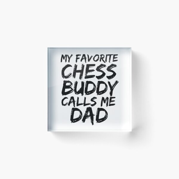 Artikelvorschau, My Chess Buddy Calls Me Dad Father's Day Gift entworfen und verkauft von TNDesignStudio.