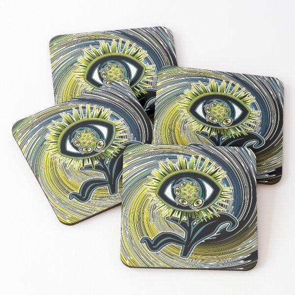 Item preview, Autotelic-EyeVortexFlower designed and sold by Klaus Bremner (Autotelic Art).