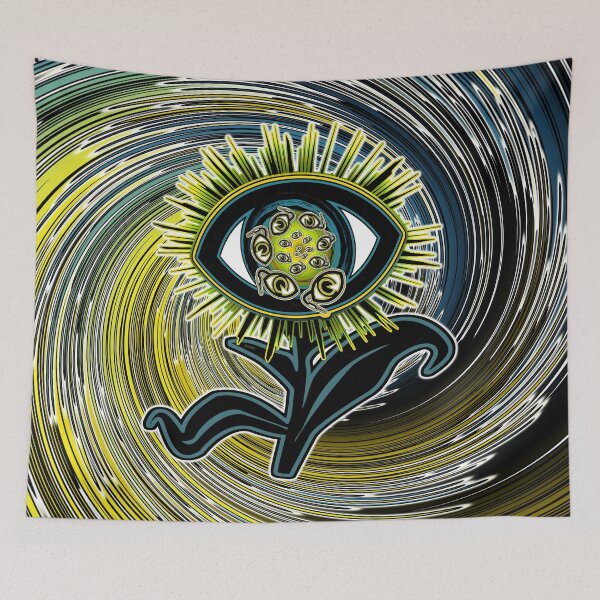 Item preview, Autotelic-EyeVortexFlower designed and sold by Klaus Bremner (Autotelic Art).